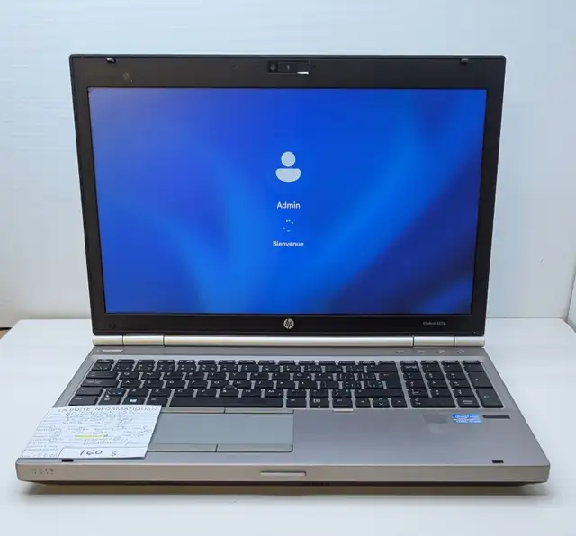 HP EliteBook 8570p 15,6po i5 / 8Go / SSD 240Go / Batterie NEUVE