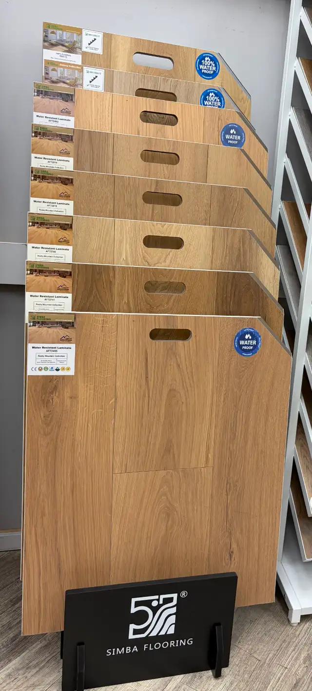 14MM Waterproof Laminate Flooring w/ Attached Underlay – Premium - Photo 3