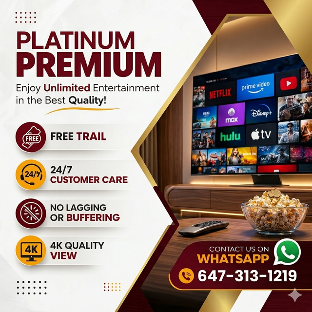 Premium 4K UHD I.P.T.\/ connections