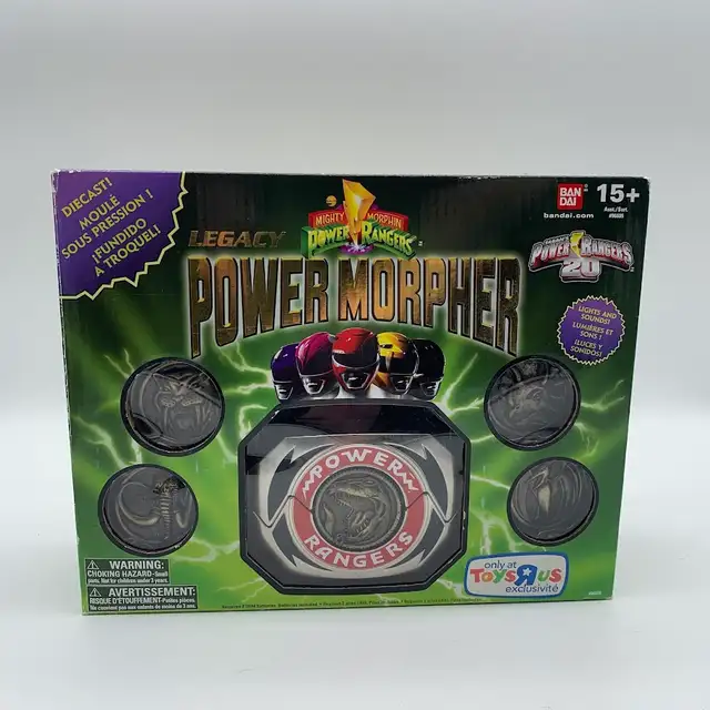 Bandai Mighty Morphin Power Rangers Legacy Power Morpher - Photo 4