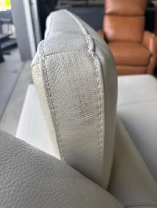 Leather sectional with power seat - Photo 4