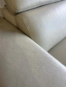 Leather sectional with power seat - Photo 5