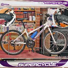 Vélo montagne femme 24' cadre TRÈS PETIT Supercycle SC1800 NEUVE