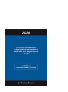 Consolidated Employment and Labour Statutes 2026 9781038218650