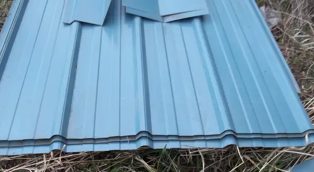 Steel Roofing .(blue) Never installed.(new) - Photo 2