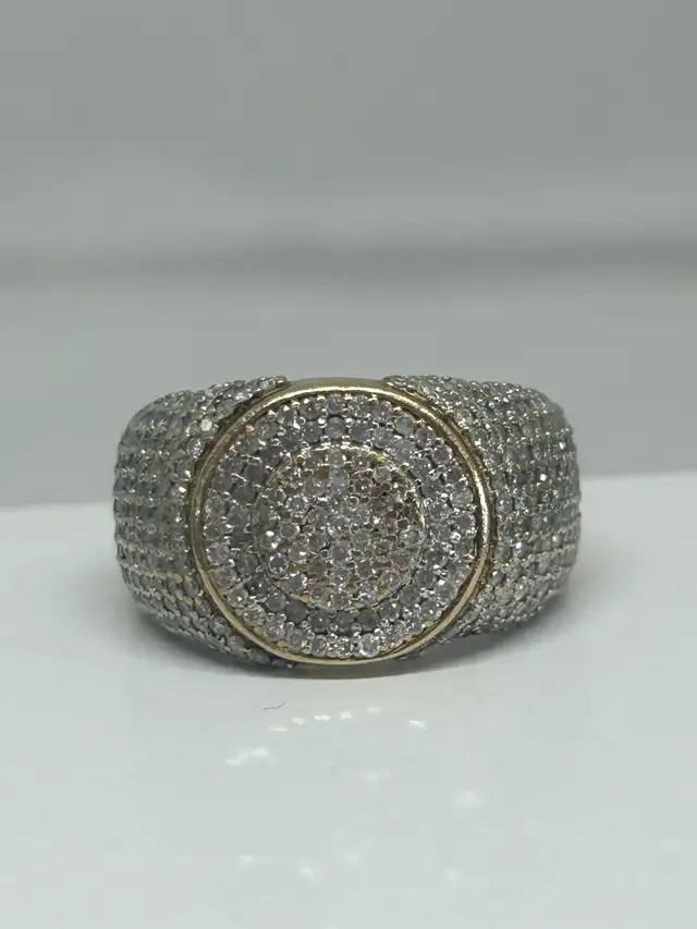 1.75 CT. T.W. Cluster-Diamond  Ring