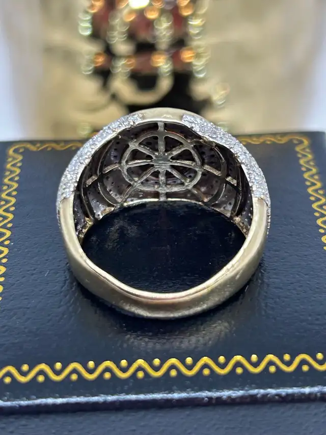 1.75 CT. T.W. Cluster-Diamond  Ring - Photo 4