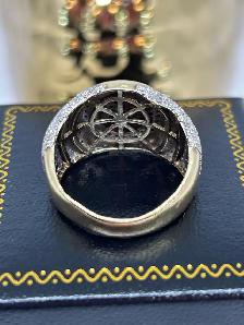 1.75 CT. T.W. Cluster-Diamond  Ring - Photo 4