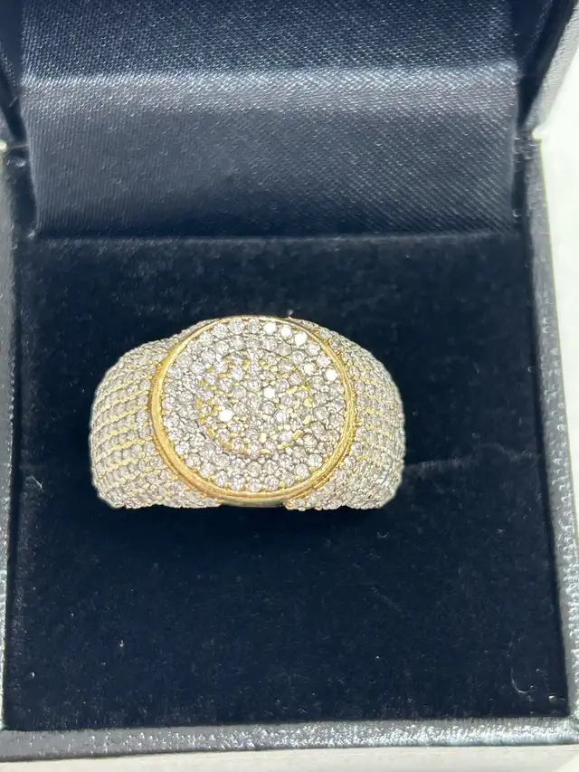 1.75 CT. T.W. Cluster-Diamond  Ring - Photo 8