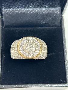 1.75 CT. T.W. Cluster-Diamond  Ring - Photo 8
