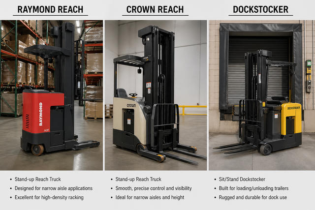 Forklift operator