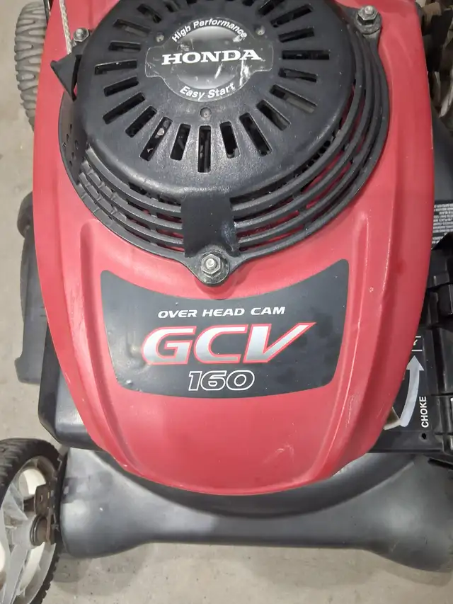 Honda powered 21 inch mower