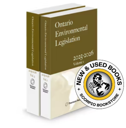Ontario Environmental Legislation 2025-2026 9781038205216