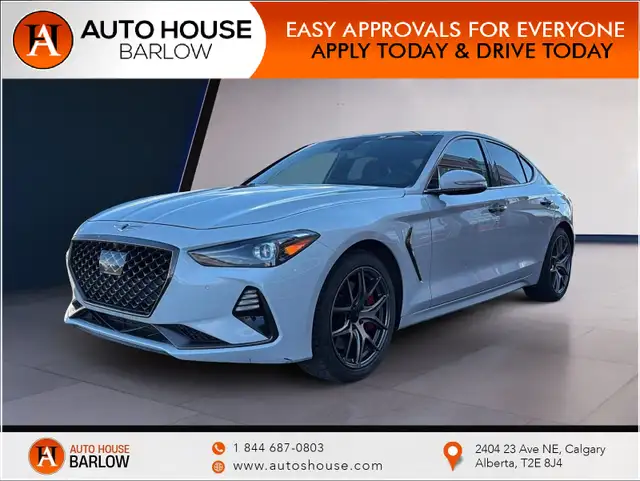 2021 GENESIS G70 3.3T Sport AWD NAVIGATION BACKUP CAMERA SUNROOF