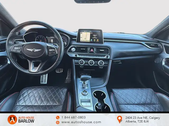 2021 GENESIS G70 3.3T Sport AWD NAVIGATION BACKUP CAMERA SUNROOF - Photo 8