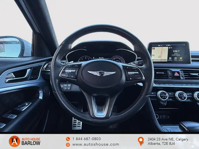 2021 GENESIS G70 3.3T Sport AWD NAVIGATION BACKUP CAMERA SUNROOF - Photo 10