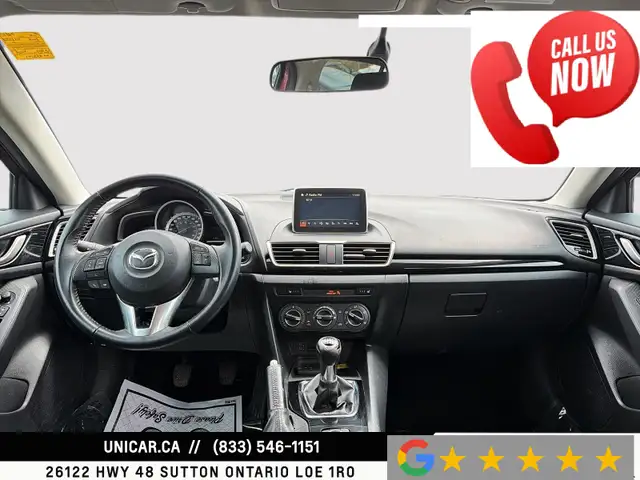2016 Mazda Mazda3 Manual GS No Accidents Backup Cam Bluetooth A/ - Photo 18