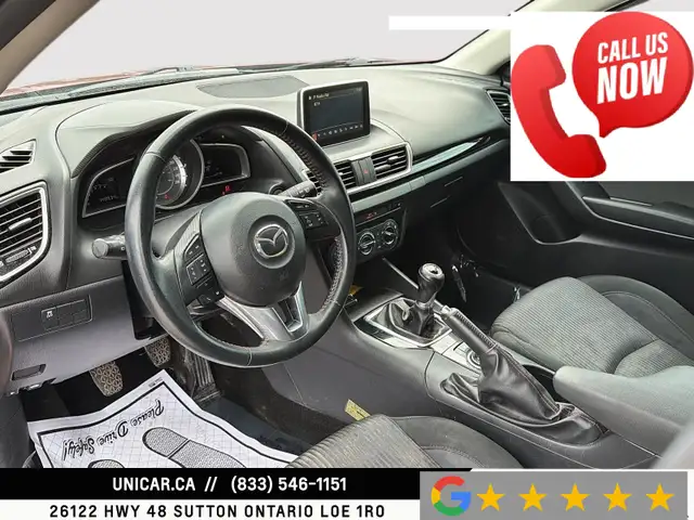 2016 Mazda Mazda3 Manual GS No Accidents Backup Cam Bluetooth A/ - Photo 20
