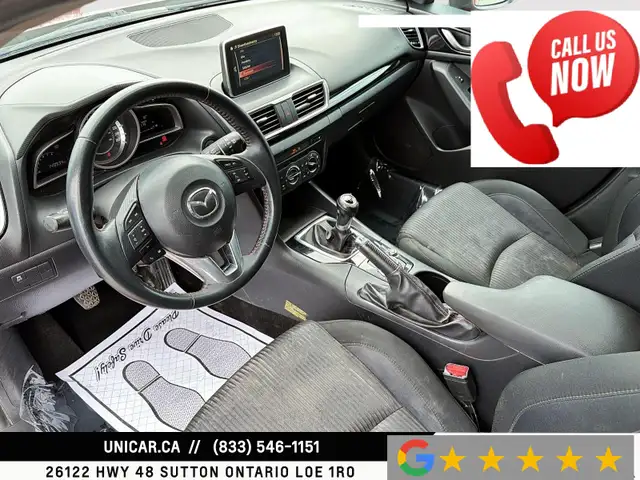 2016 Mazda Mazda3 Manual GS No Accidents Backup Cam Bluetooth A/ - Photo 36