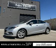 2018 CHEVROLET CRUZE LT - B/U CAM - HEATED SEATS - VOCAL ASSIST