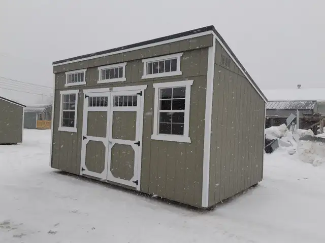 10 x 16 Single Sloped Shed - Old Hickory Buildings