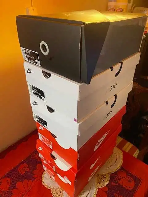 Nike & Air Jordan Shoe Boxes Lot!