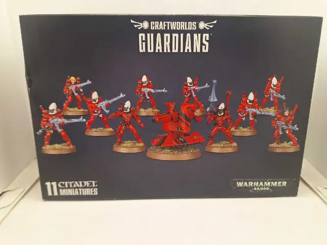 Warhammer 40k NiB eldar craftsworld OOP plastic Guardians