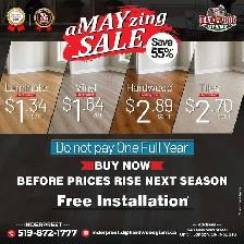 Luxury Vinyl, Laminate & Hardwood Sale London ON