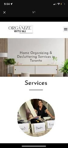 Organizing  Decluttering Toronto