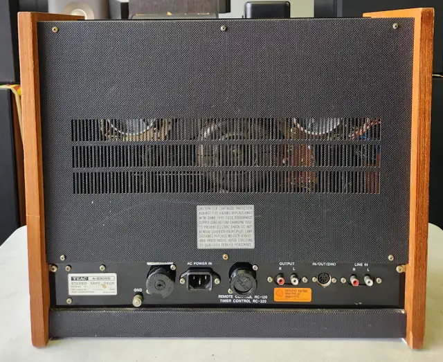 TEAC A-2300S REEL TO REEL TAPE RECORDER  ( 4 TRACK ) - Photo 5