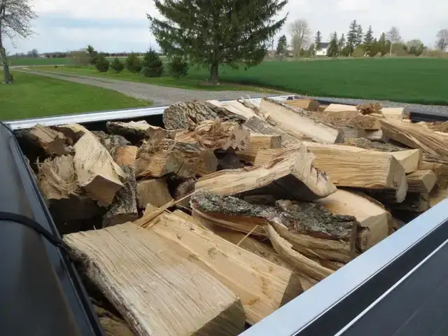 Camp Fire Wood Seasoned Dry $100 A Face Cord Delivered - Photo 2