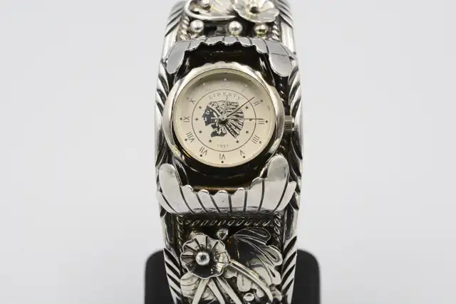 925 NAVAJO STYLE WATCH BAND