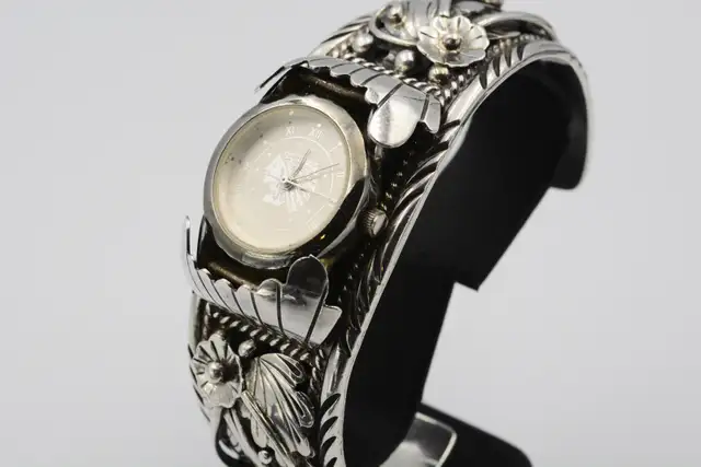 925 NAVAJO STYLE WATCH BAND - Photo 2