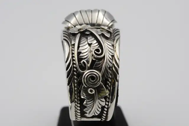 925 NAVAJO STYLE WATCH BAND - Photo 4