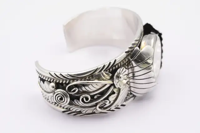 925 NAVAJO STYLE WATCH BAND - Photo 8