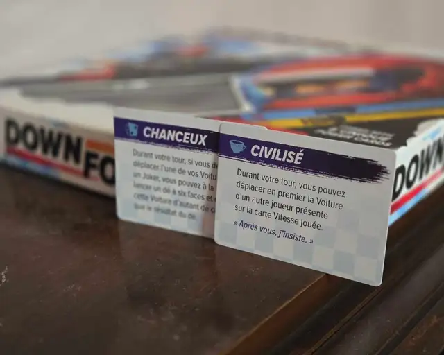 Downforce - Cartes Promo - jeu de société - version Française