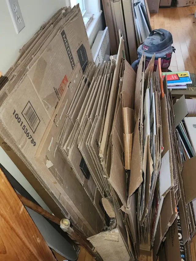 Boîtes de déménagemenrt diverses grandeurs