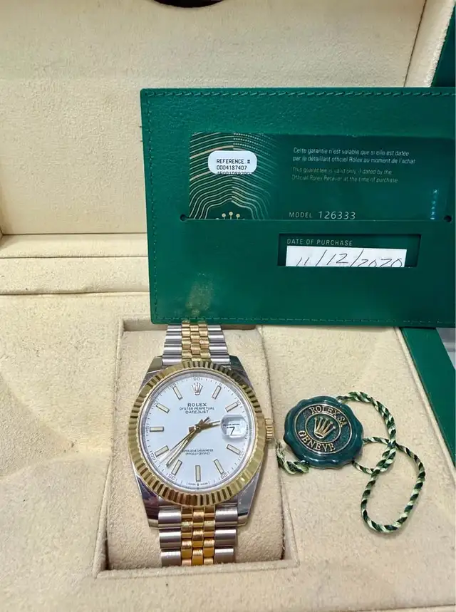 Rolex Datejust 41mm , 2020 Full Set - Photo 3