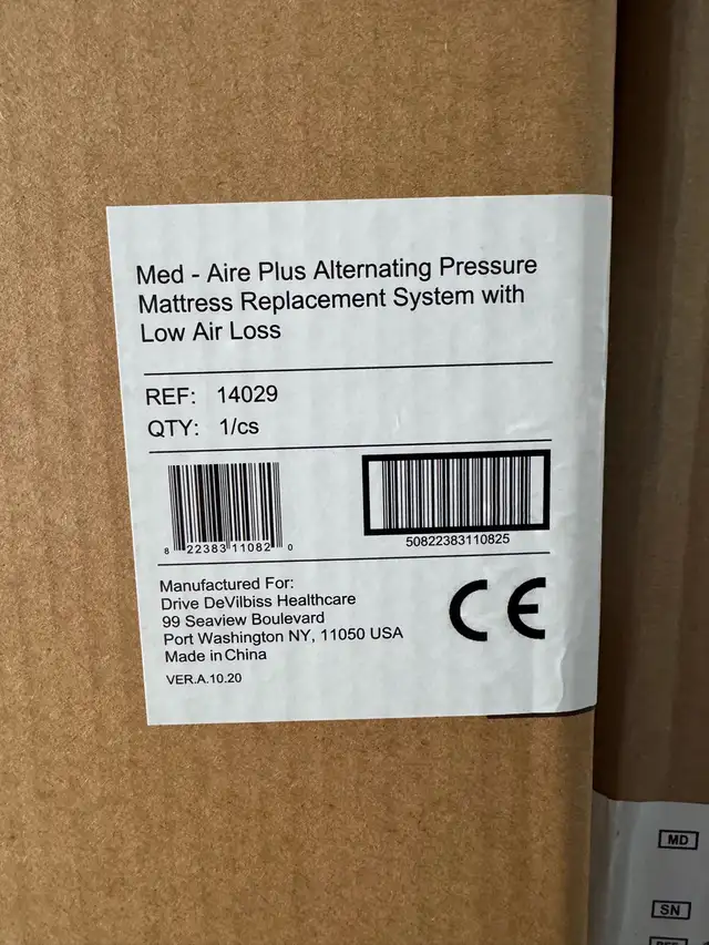 DRIVE MEDICAL MED AIR MATTRESS NEW UNOPENED BOX DELIVERED - Photo 9
