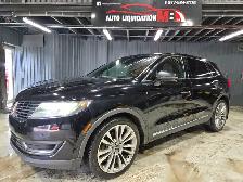 2017 LINCOLN MKX RESERVE - 88.00$/SEM - CUIR, TOIT PANO, NAV