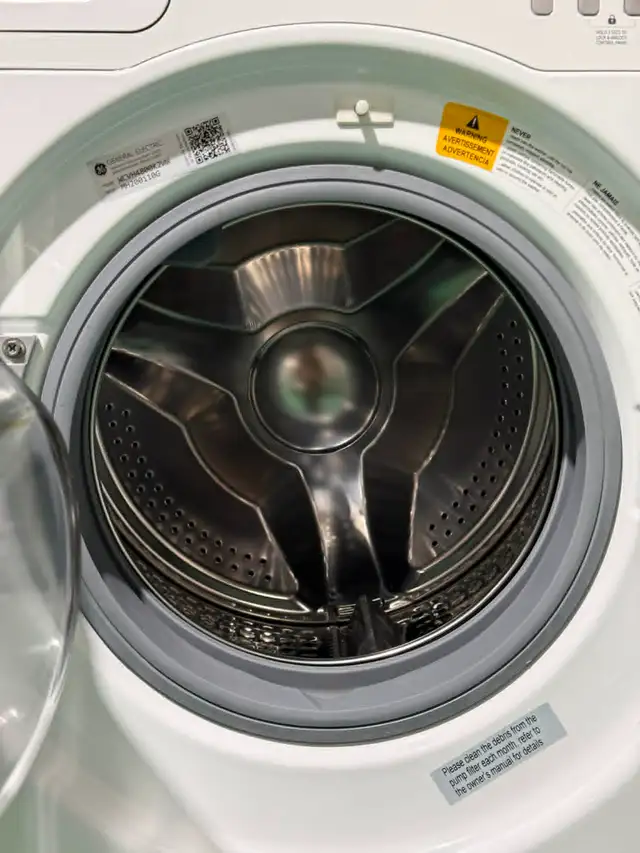 Reconditioned GE Apartment Size (24 inch) Washer (W7368) - Photo 3