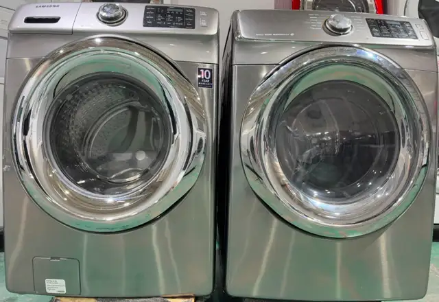 Reconditioned Samsung Washer & Dryer Set Free Delivery $825