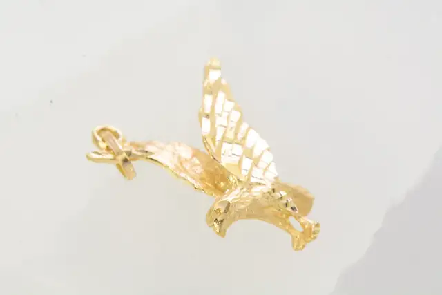 14K EAGLE PENDANT - Photo 2