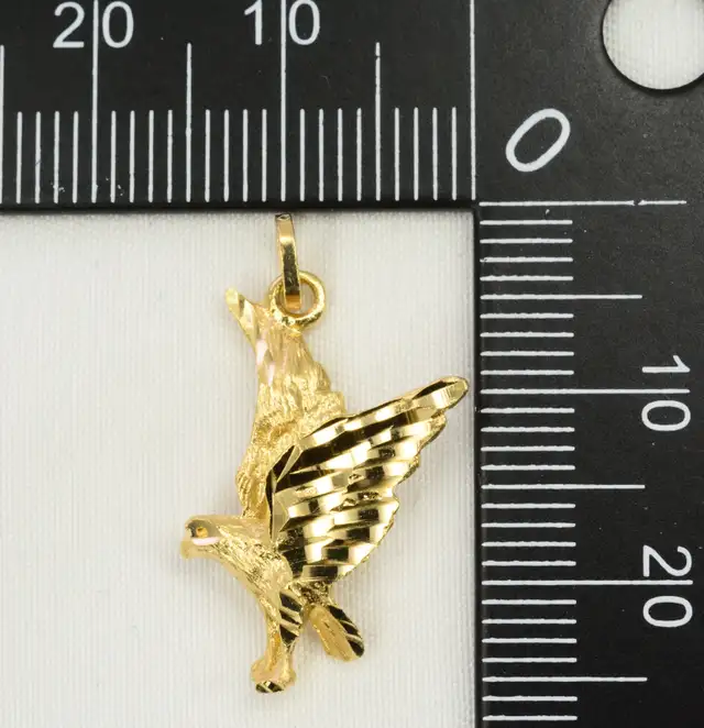 14K EAGLE PENDANT - Photo 6