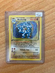 1999 Pokemon 2-Player Starter Set #8 Machamp HOLO R 1st Edition