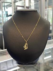 14K #1 Mom Pendant - Photo 2
