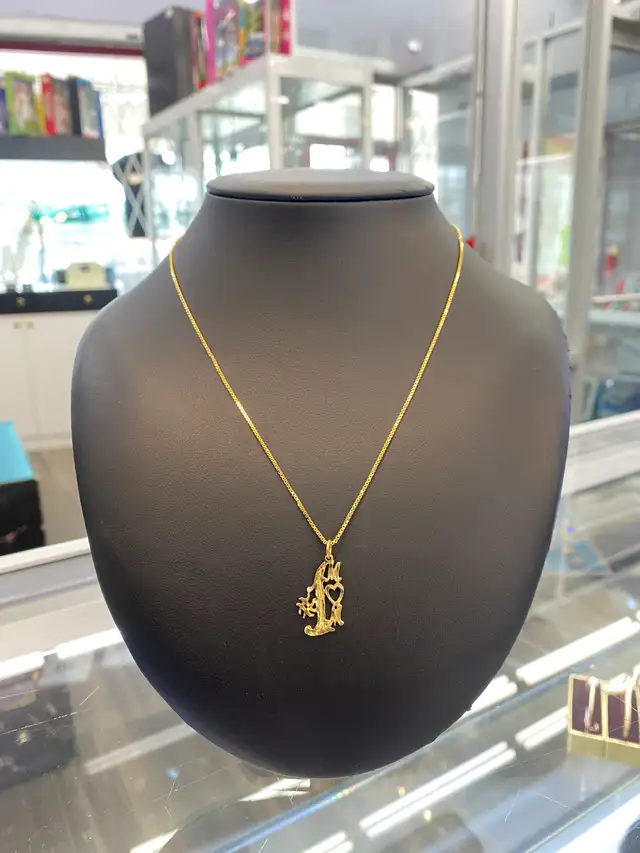 14K #1 Mom Pendant - Photo 3