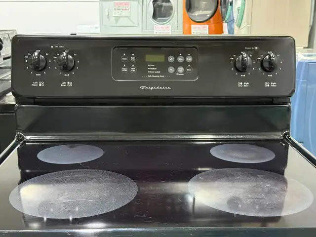 Reconditioned Frigidaire Glass Top Stove $398 - Photo 4