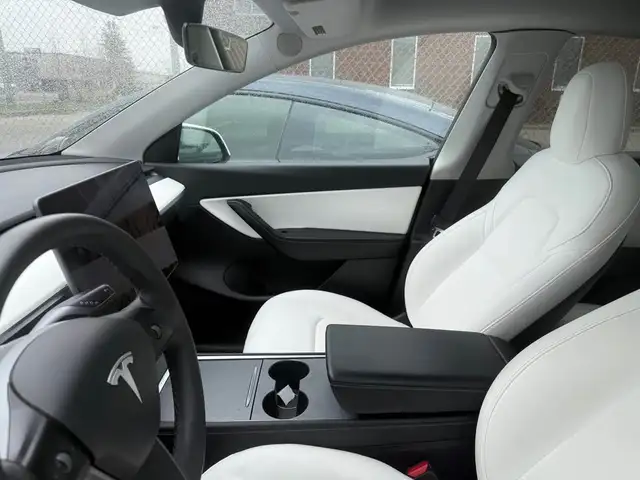 2021 Tesla Model Y Dual Motor AWD White on White - Photo 4