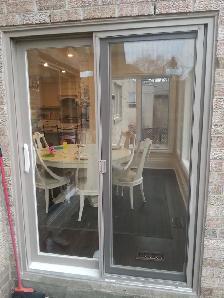 VINYL SLIDING PATIO DOORS SUPPLIED INSTALLED COMPLETE